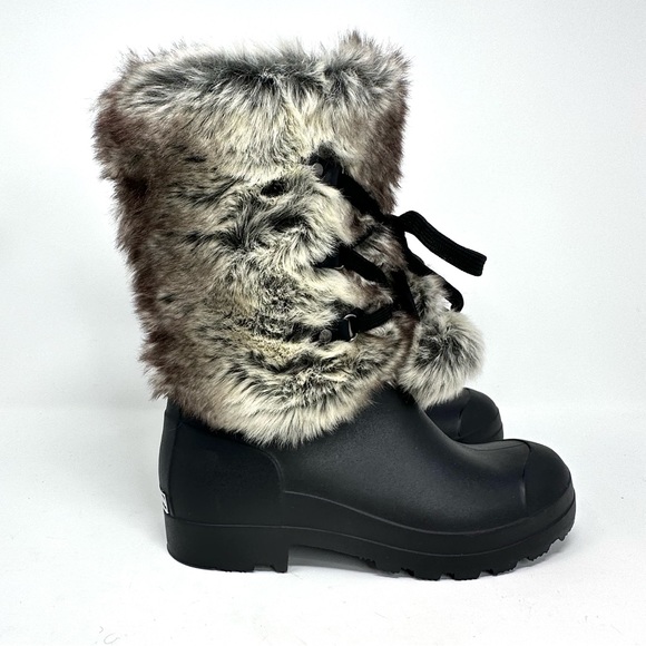 Dirty Laundry Polar Cap Faux Fur All Weather Duck Boots - Picture 2 of 8